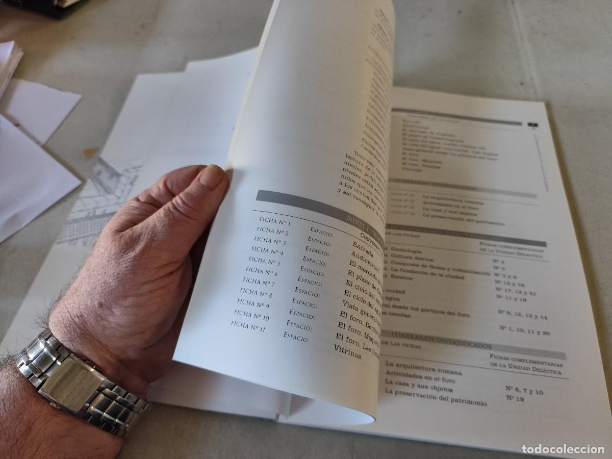 Libros de segunda mano: FORO DE CAESARAUGUSTA PROGRAMA DIDACTICO / LIBRO DEL PROFESOR / CMA 105 / - Foto 17