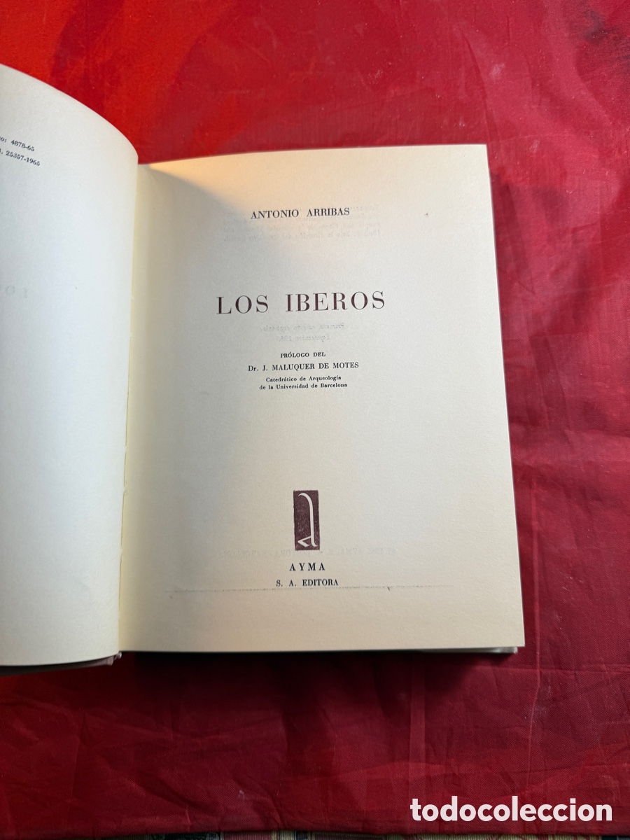 Libros de segunda mano: LOS IBEROS Antonio Arribas - Foto 2