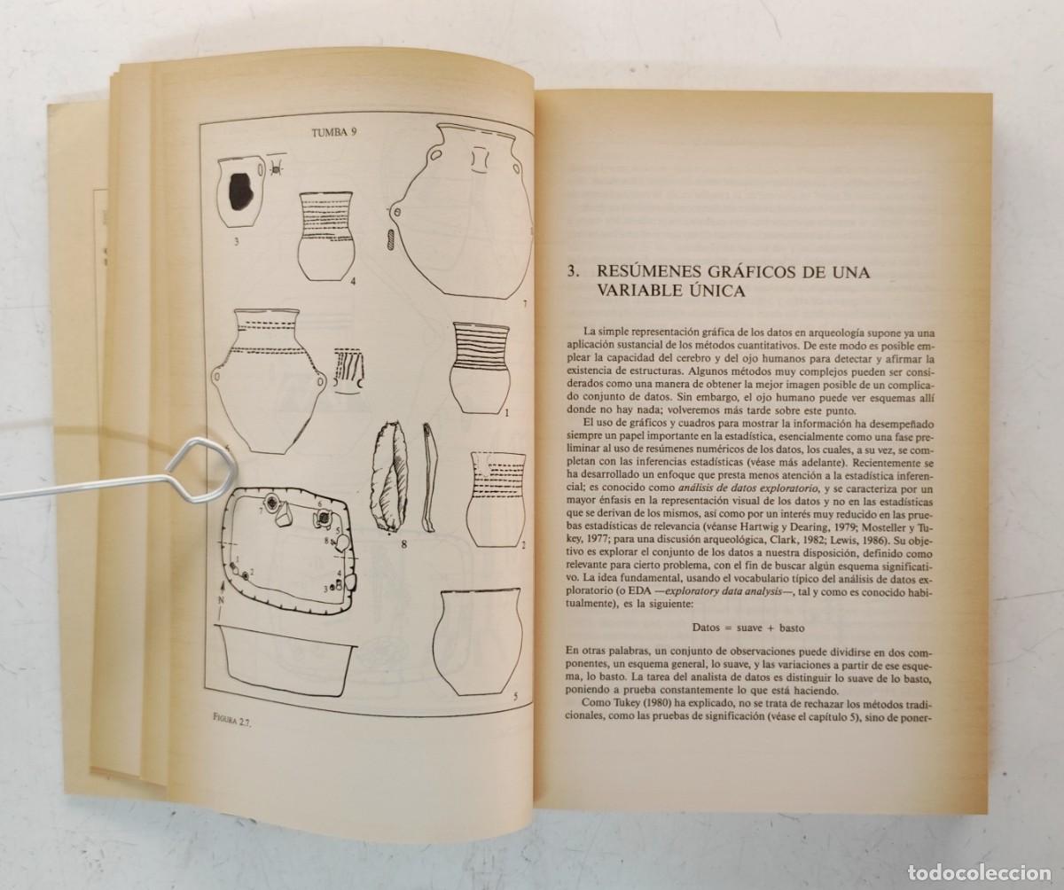Libros de segunda mano: Arqueolog&iacute;a cuantitativa. Stephen Shennan - Foto 6
