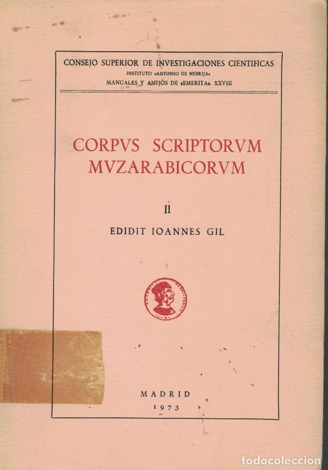 Libros de segunda mano: Ioannes Gil. Corpus Scriptorum Muzarabicorum - Foto 1