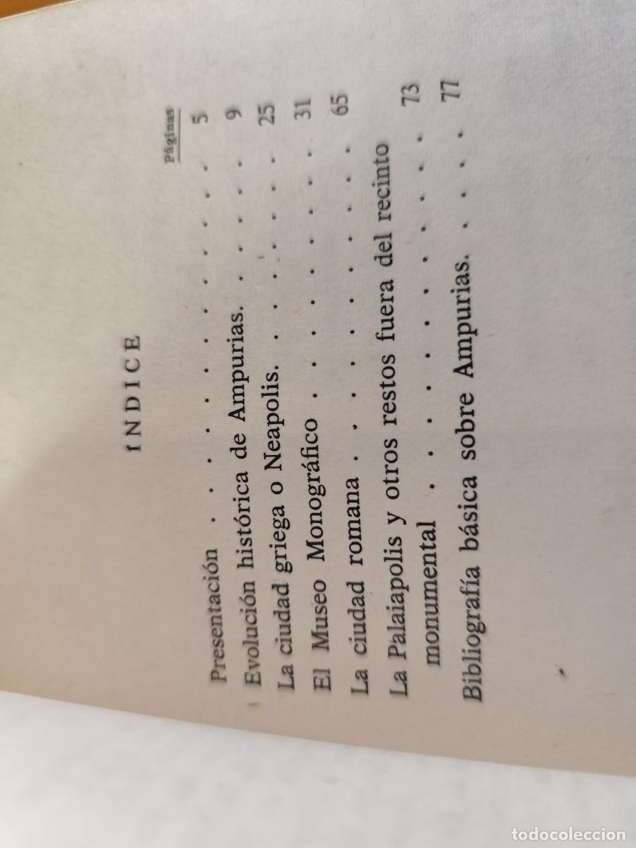 Libros de segunda mano: AMPURIAS / E.RIPOLL PERELLO / Z902 - Foto 12