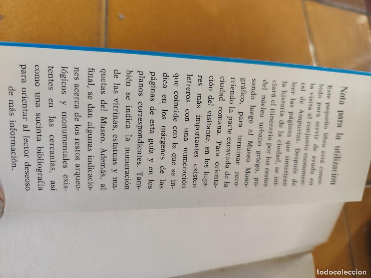 Libros de segunda mano: AMPURIAS / E.RIPOLL PERELLO / Z902 - Foto 15