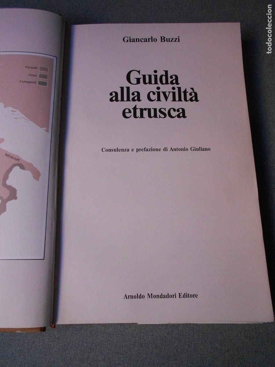 Libros de segunda mano: GUIDA ALLA CICILTA ETRUSCA - Foto 2