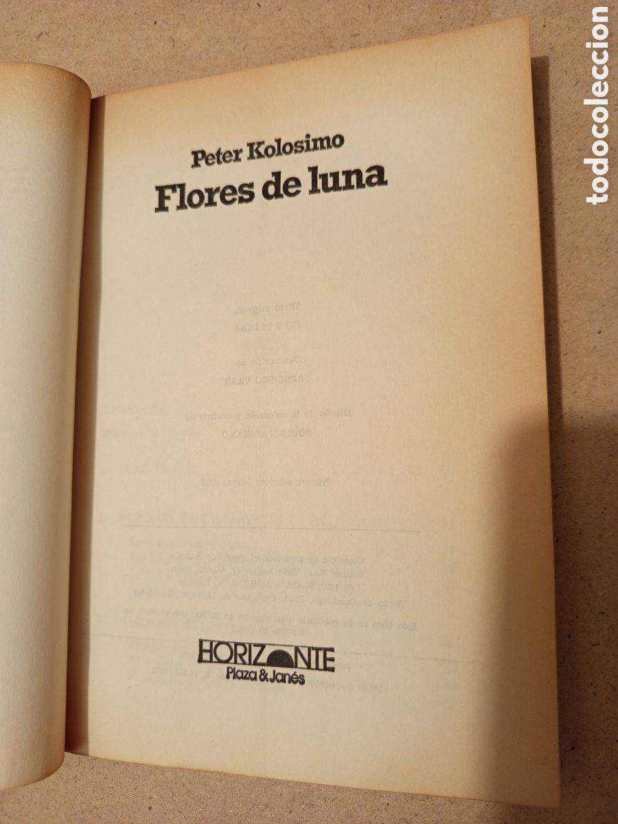 Libros de segunda mano: FLORES DE LUNA (PETER KOLOSIMO) - Foto 3
