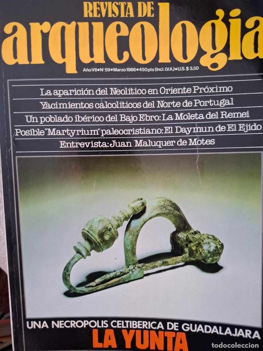 Libros de segunda mano: revista de arqueolog&iacute;a 59 - Foto 1
