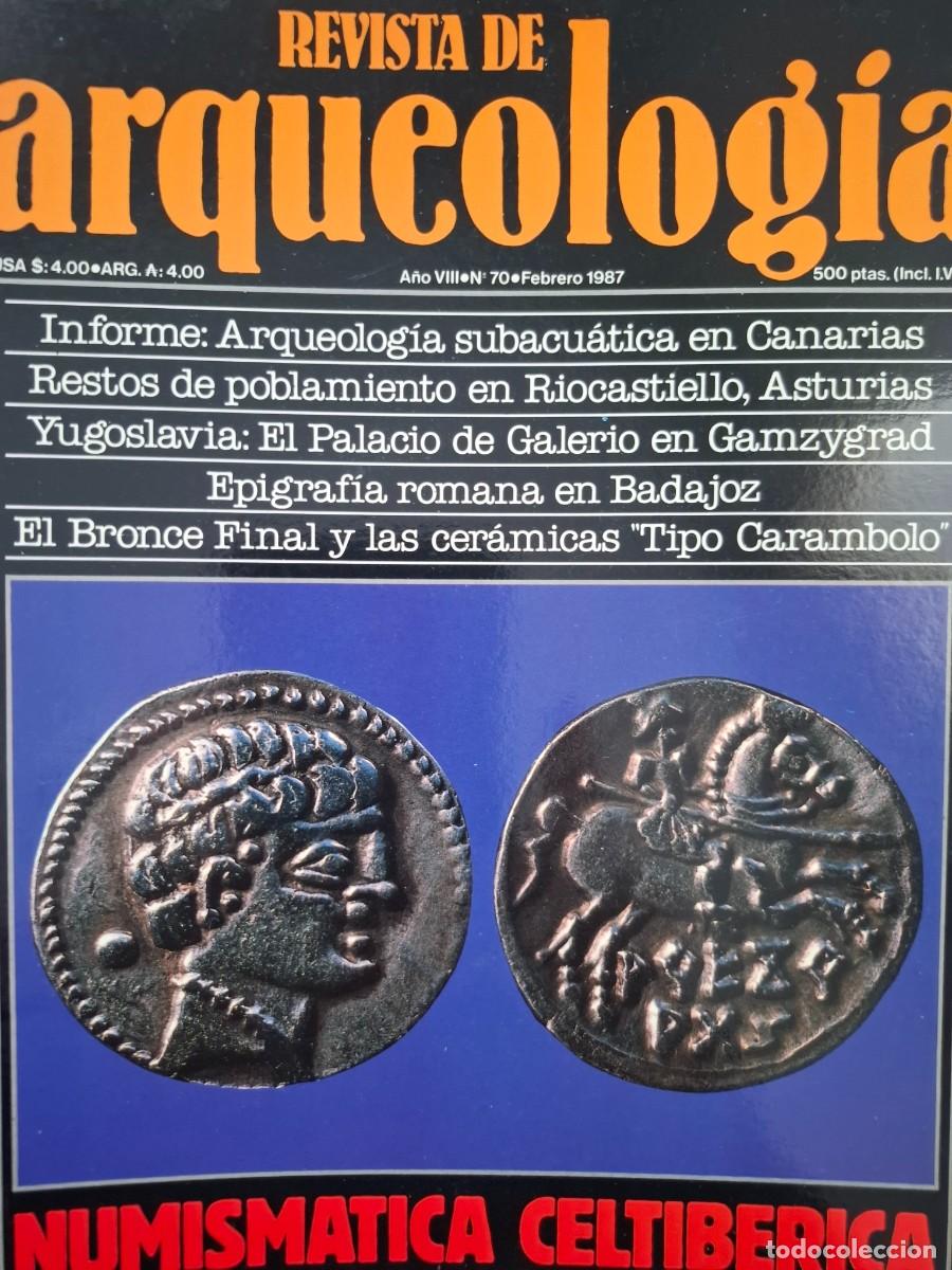 Libros de segunda mano: revista de arqueolog&iacute;a 70 - Foto 1