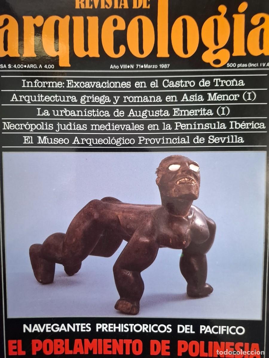 Libros de segunda mano: revista de arqueolog&iacute;a 71 - Foto 1