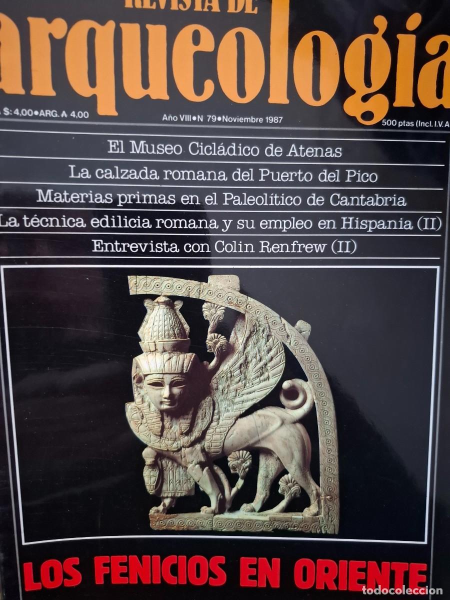 Libros de segunda mano: revista de arqueolog&iacute;a 79 - Foto 1