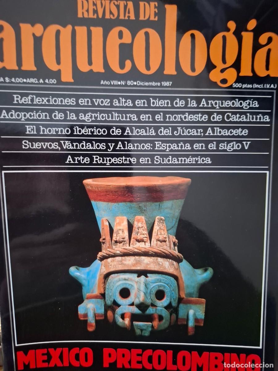 Libros de segunda mano: revista de arqueolog&iacute;a 80 - Foto 1