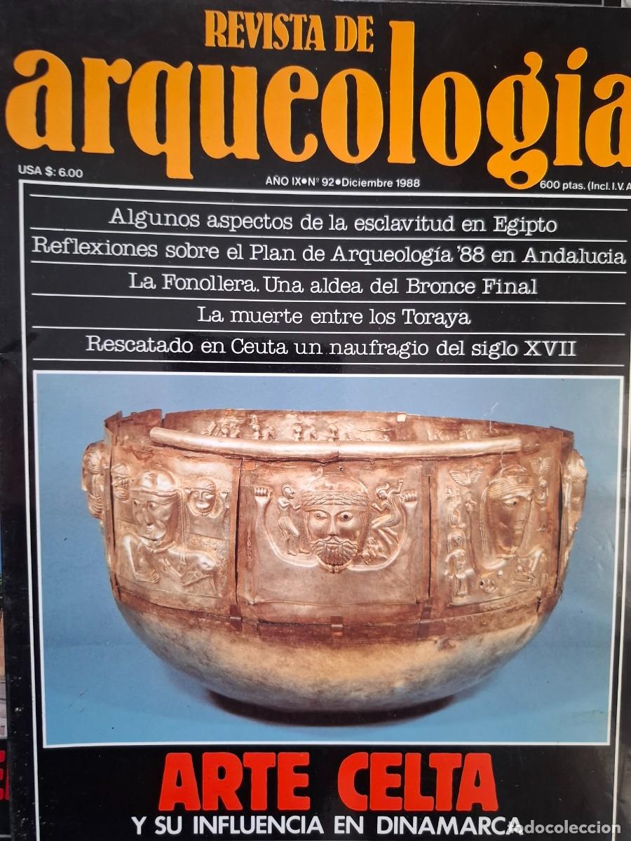 Libros de segunda mano: revista de arqueolog&iacute;a 92 - Foto 1