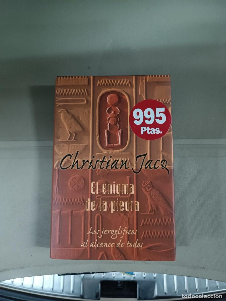 Libros de segunda mano: El enigma de la piedra - Christian Jacq - Foto 1