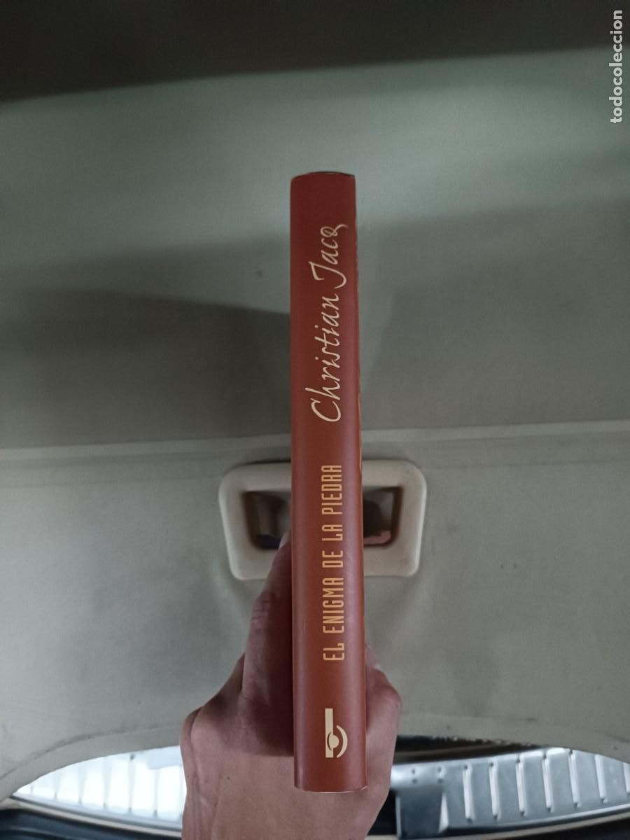 Libros de segunda mano: El enigma de la piedra - Christian Jacq - Foto 3