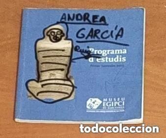 Gebrauchte B&uuml;cher: MUSEU EGIPCI BARCELONA Programa a estudis -EN CATALAN -LEER DETALLES