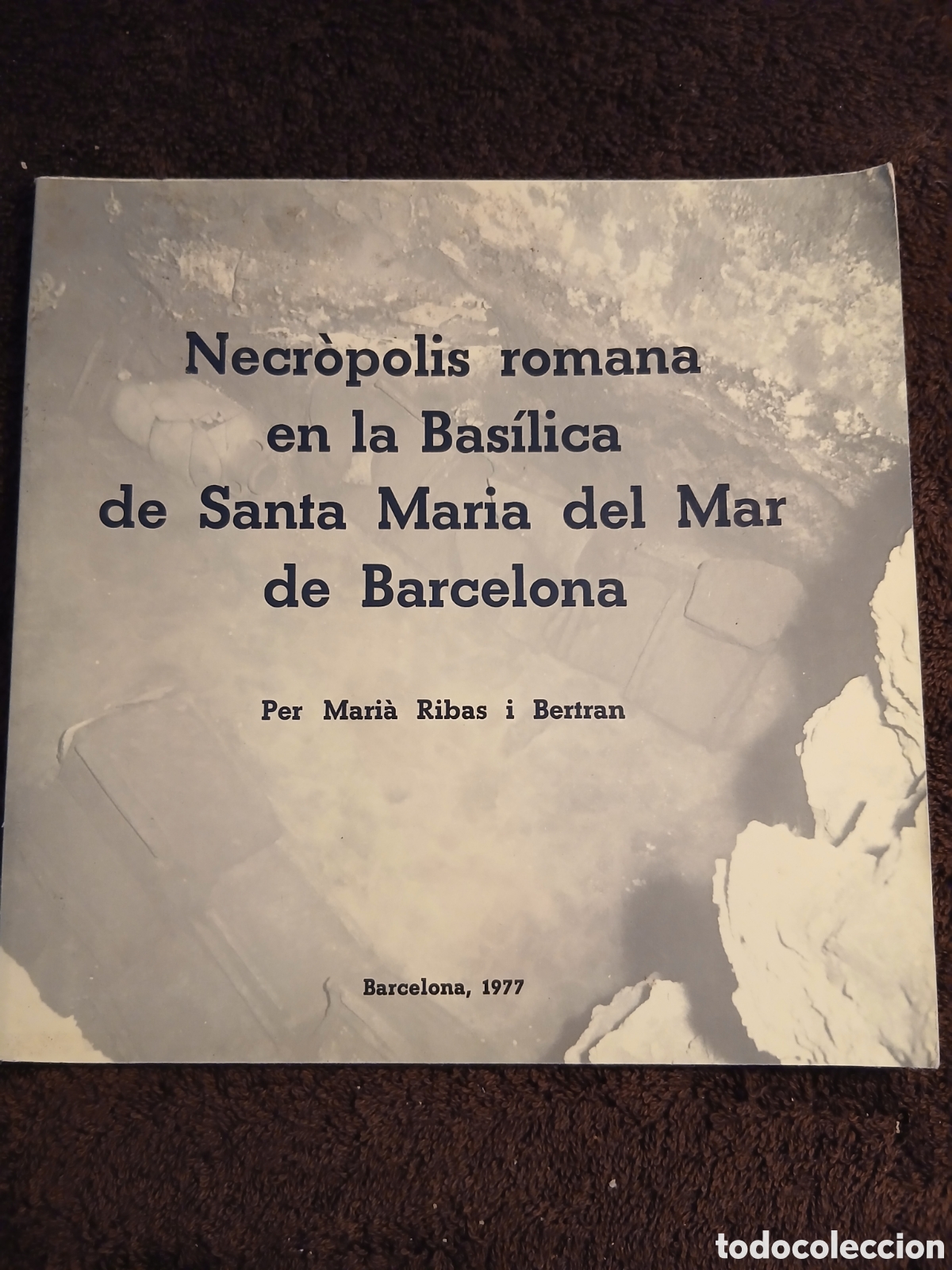 Libros de segunda mano: Necr&oacute;polis romana en la Bas&iacute;lica de Santa Maria del Mar de Barcelona. Mari&aacute; Ribas i Bertran.