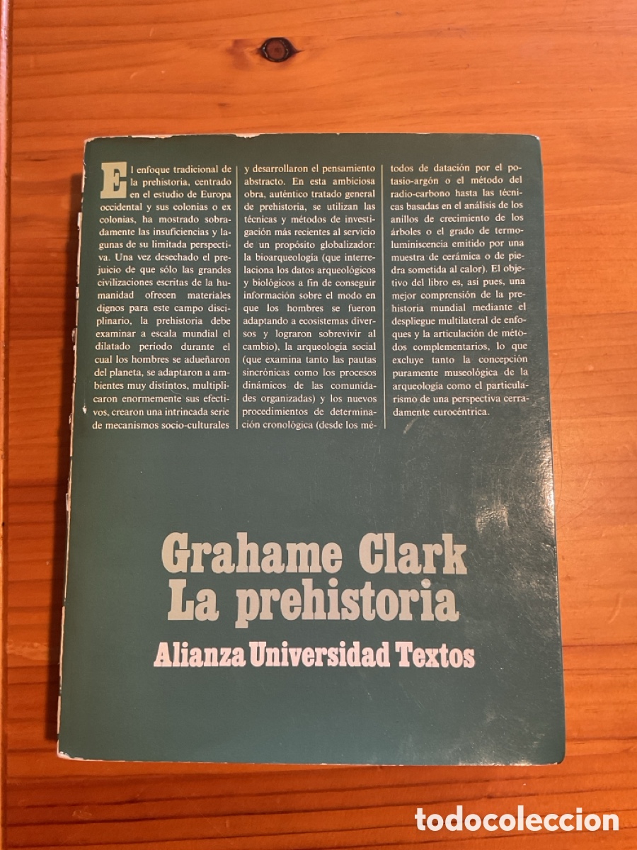 Libros de segunda mano: LA PREHISTORIA &ndash; GRAHAM CLARK | ALIANZA UNIVERSIDAD TEXTOS