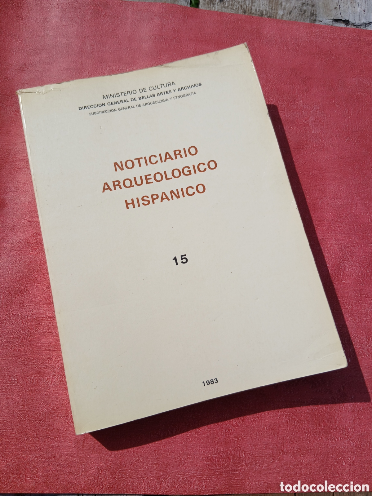 Libros de segunda mano: Noticiario arquel&oacute;gico hisp&aacute;nico 15.