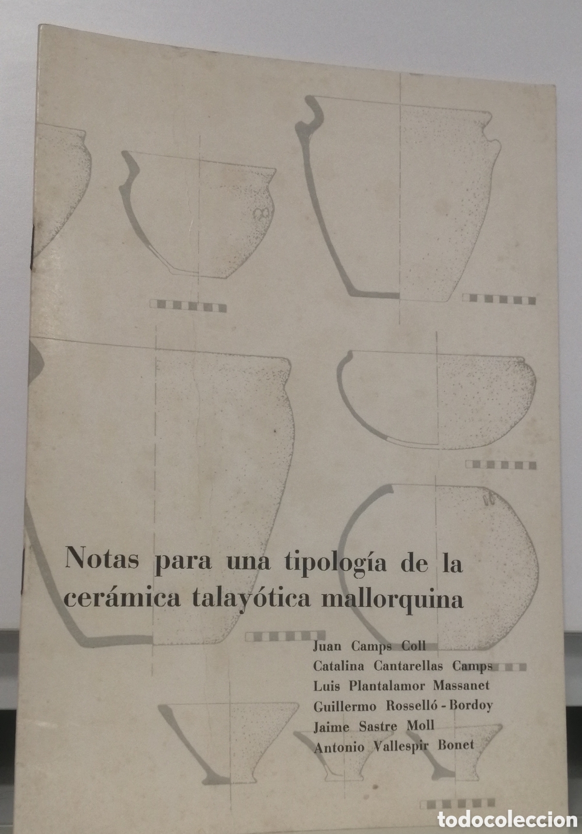 Libros de segunda mano: Notas para una tipologia de la ceramica talayotica mallorquina Catalina Cantarellas, Rossell&oacute; Bordoy