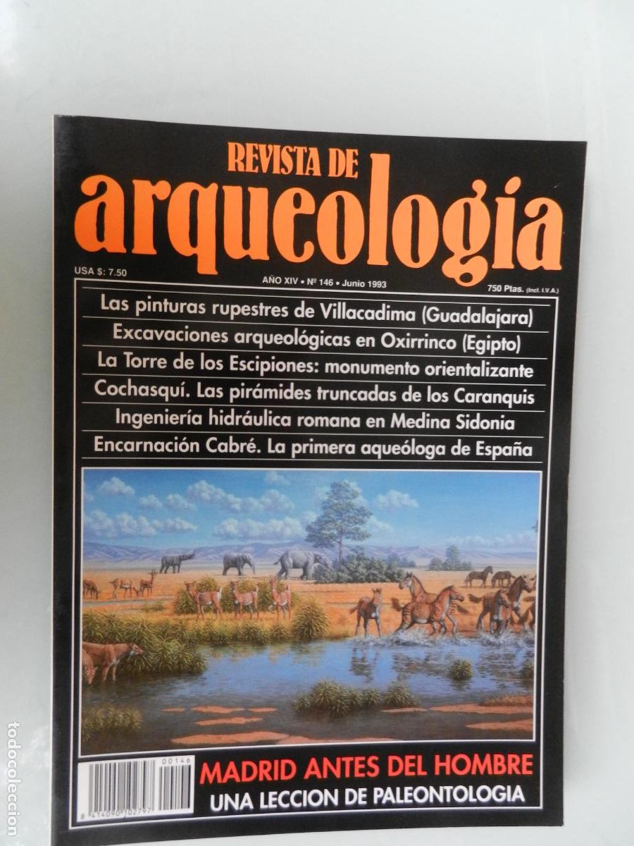 Libros de segunda mano: REVISTA DE ARQUEOLOG&Iacute;A - N&ordm; 146 - JUNIO 1993 - VER INDICE - PINTURAS RUPESTRS DE VILLACADIMA ....