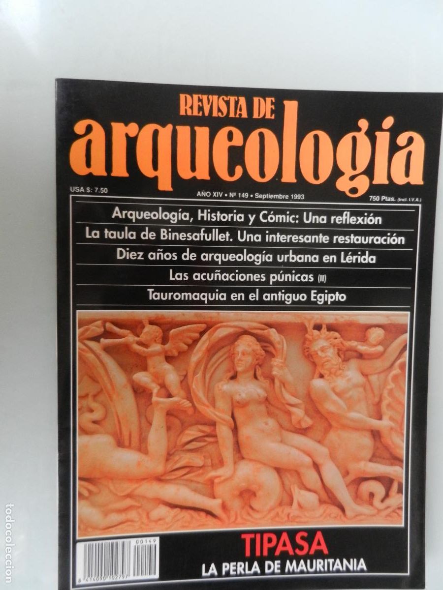 Libros de segunda mano: REVISTA DE ARQUEOLOG&Iacute;A - N&ordm; 149 - SEPTIEMBRE 1993 - VER INDICE - LA TAULA DE BINESAFULLET ...