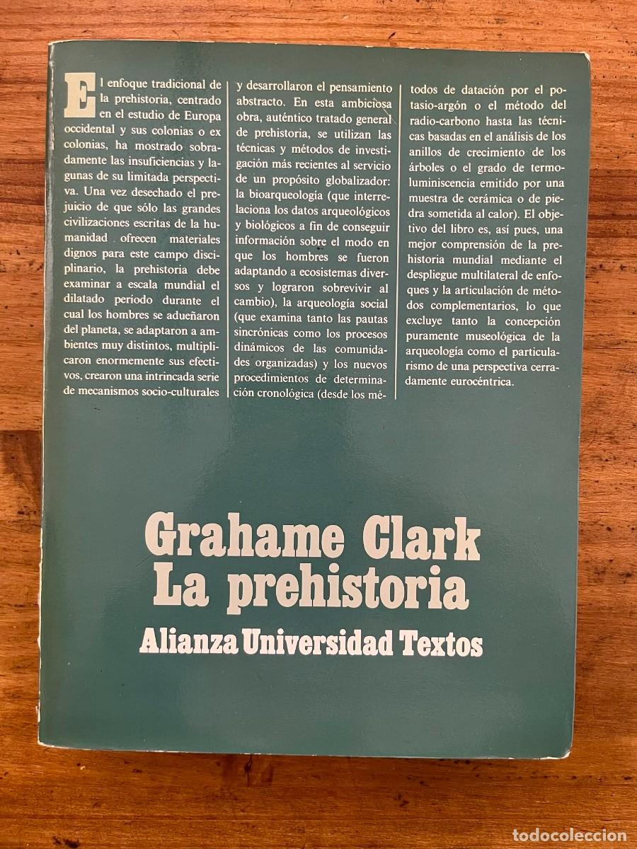 Libros de segunda mano: Grahame Clark, La prehistoria