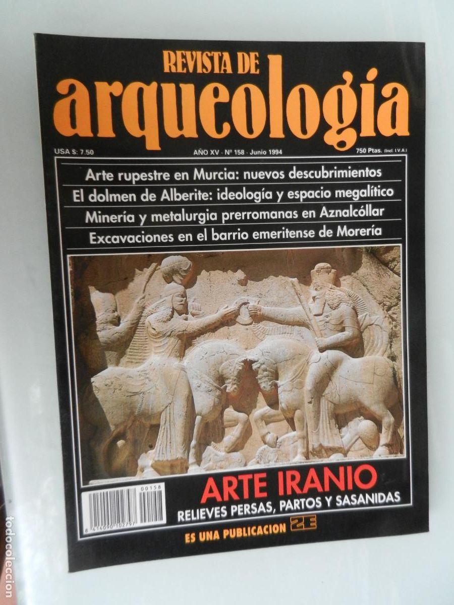 Libros de segunda mano: ARQUEOLOG&Iacute;A REVISTA - N&ordm; 158 - JUNIO 1994 - VER INDICE -ARTE IRANIO
