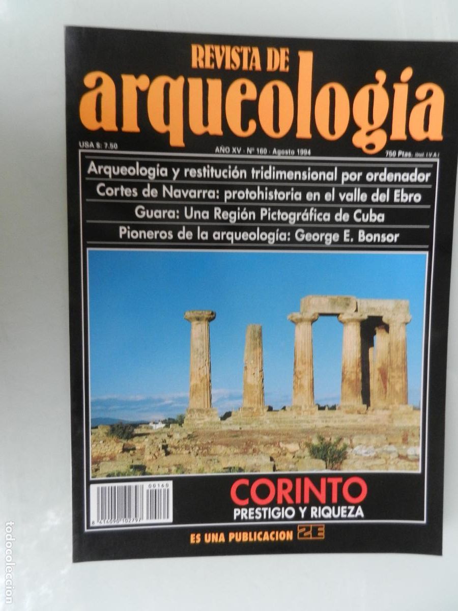 Libros de segunda mano: ARQUEOLOG&Iacute;A REVISTA - N&ordm; 160 - AGOSTO 1994 - VER INDICE -CORINTO - PRESTIGIO Y RIQUEZA