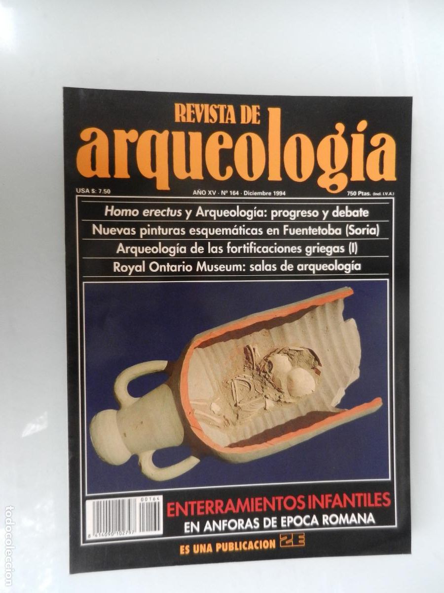 Libros de segunda mano: ARQUEOLOG&Iacute;A REVISTA - N&ordm; 164 - DICIEMBRE 1994 - VER INDICE - ENTERRAMIENTOS INFANTILES