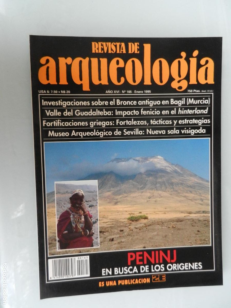 Libros de segunda mano: ARQUEOLOG&Iacute;A REVISTA - N&ordm; 165 - ENERO 1995 - VER &Iacute;NDICE - PENINJ - EN BUSCA DE LOS ORIGENES