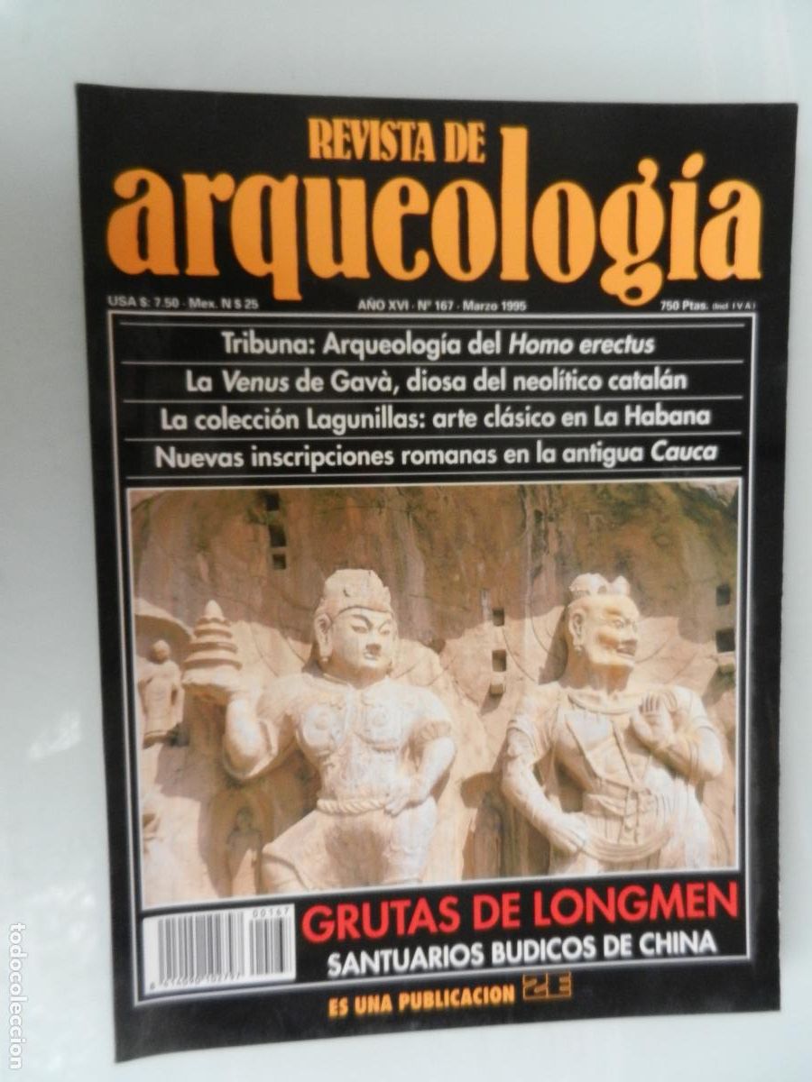 Libros de segunda mano: ARQUEOLOG&Iacute;A REVISTA - N&ordm; 167 - MARZO 1995 - VER &Iacute;NDICE -GRUTAS DE LONGMEN