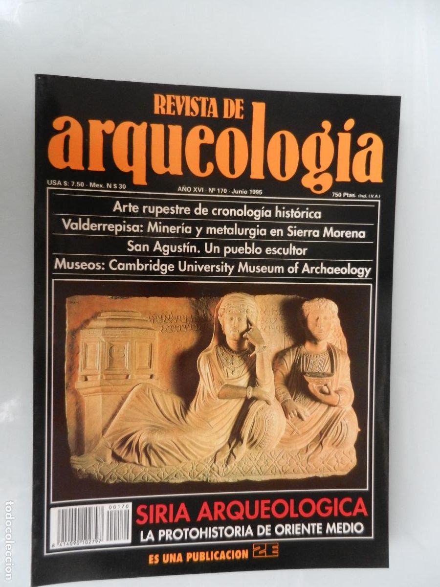 Libros de segunda mano: ARQUEOLOG&Iacute;A REVISTA - N&ordm; 170 - JUNIO 1995 - VER &Iacute;NDICE -SIRIA ARQUEOLOGICA