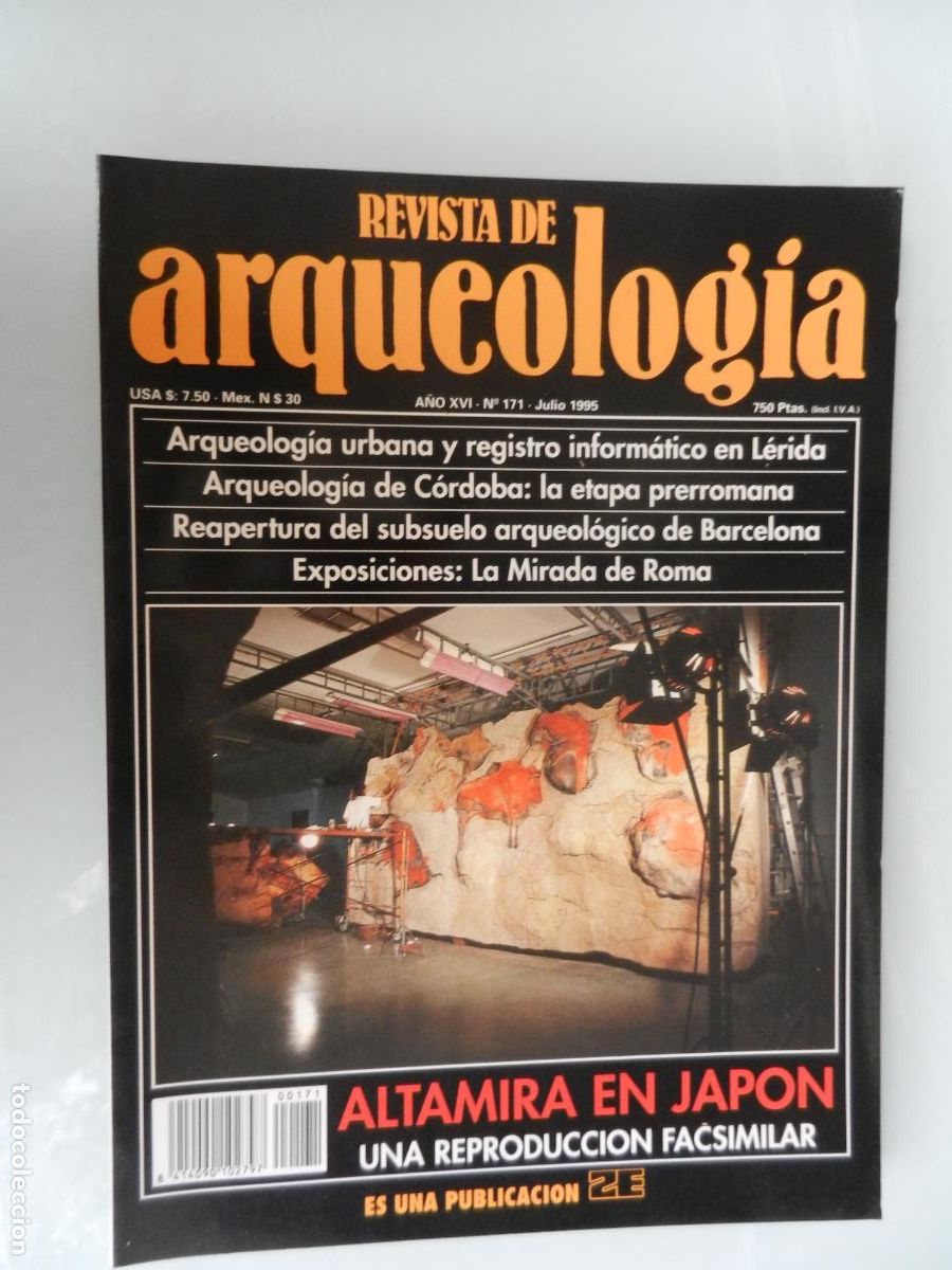 Libros de segunda mano: ARQUEOLOG&Iacute;A REVISTA - N&ordm; 171 - JULIO 1995 - VER &Iacute;NDICE -ALTAMIRA EN JAPON