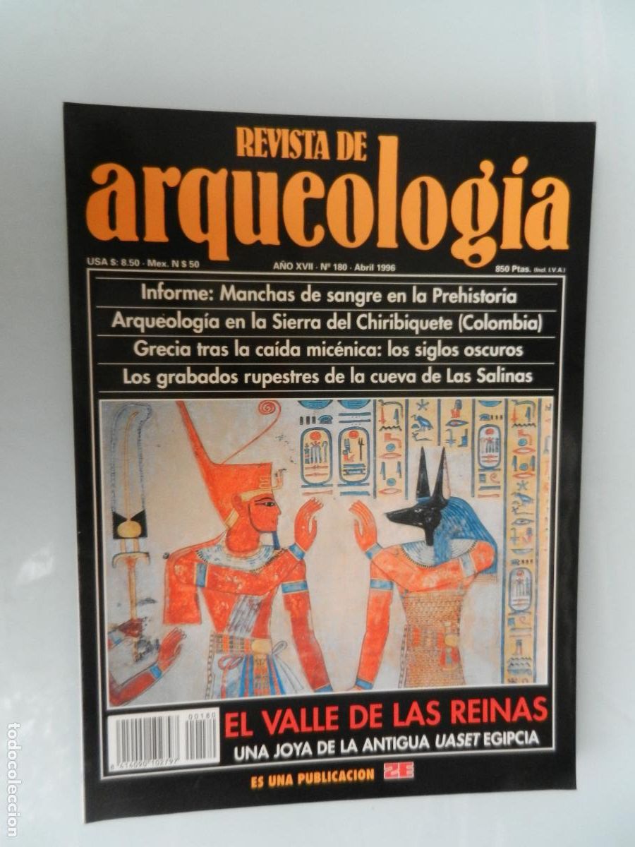 Libros de segunda mano: ARQUEOLOG&Iacute;A REVISTA - N&ordm; 180 - ABRIL 1996- VER &Iacute;NDICE -EL VALLE DE LAS REINAS