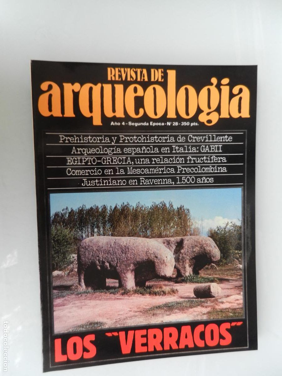 Libros de segunda mano: ARQUEOLOG&Iacute;A REVISTA - A&Ntilde;O IV - SEGUNDA EPOCA - N&ordm; 28 -VER INDICE -LOS VERRACOS