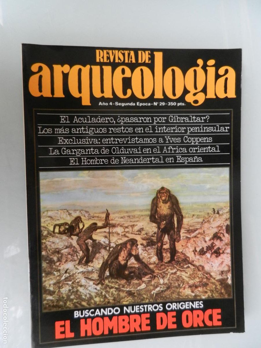 Libros de segunda mano: ARQUEOLOG&Iacute;A REVISTA - A&Ntilde;O IV - SEGUNDA EPOCA - N&ordm; 29 -VER INDICE -EL HOMBRE DE ORCE