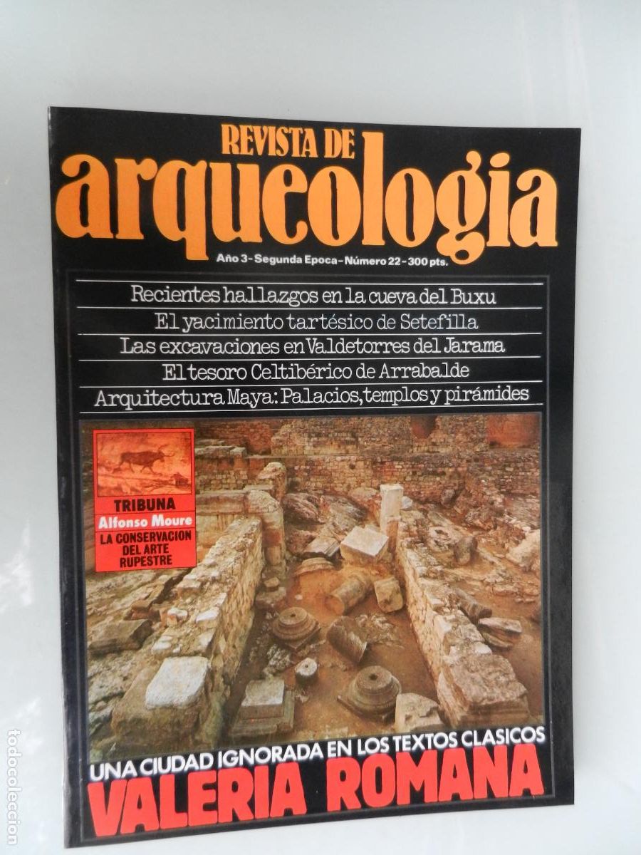 Libros de segunda mano: ARQUEOLOG&Iacute;A REVISTA - A&Ntilde;O 3 -SEGUNDA EPOCA - N&ordm; 22 -VER INDICE -VALERIA ROMANA