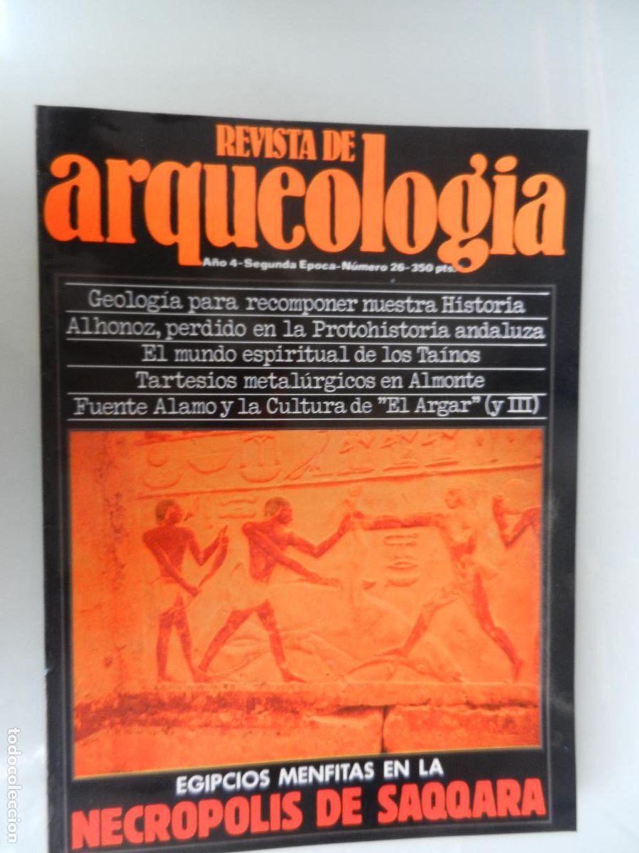 Libros de segunda mano: ARQUEOLOG&Iacute;A REVISTA - A&Ntilde;O 4 -SEGUNDA EPOCA - N&ordm; 26 -VER INDICE -NECR&Oacute;POLIS DE SAQQARA