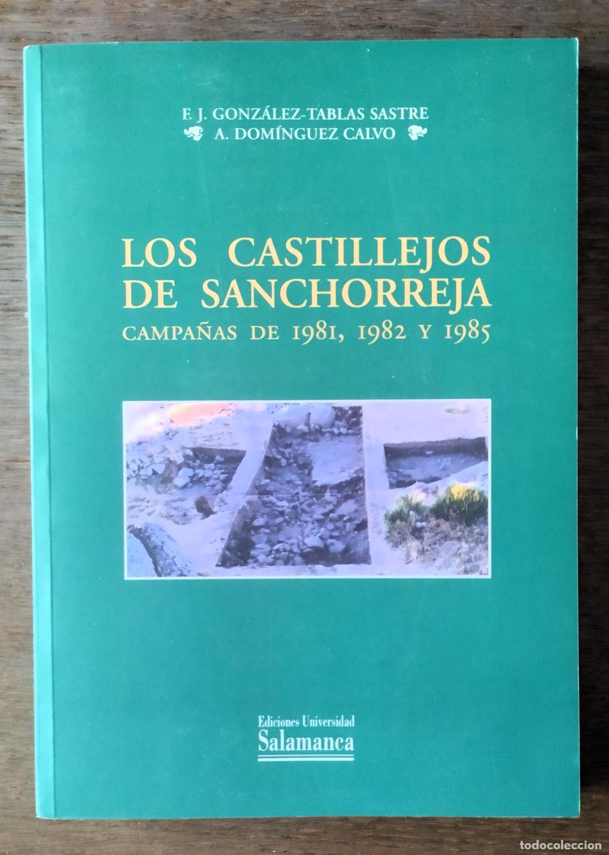 Libros de segunda mano: F.J. Gonz&aacute;lez Tablas, Los Castillejos de Sanchorreja, campa&ntilde;as 1981,1982 y 1985. Universidad de Sala