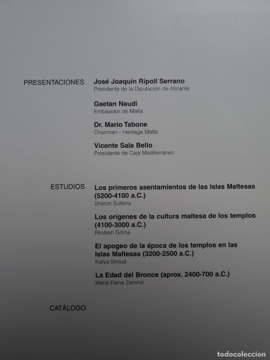 Libros de segunda mano: MALTA, PREHISTORIA Y TEMPLOS. - Foto 2