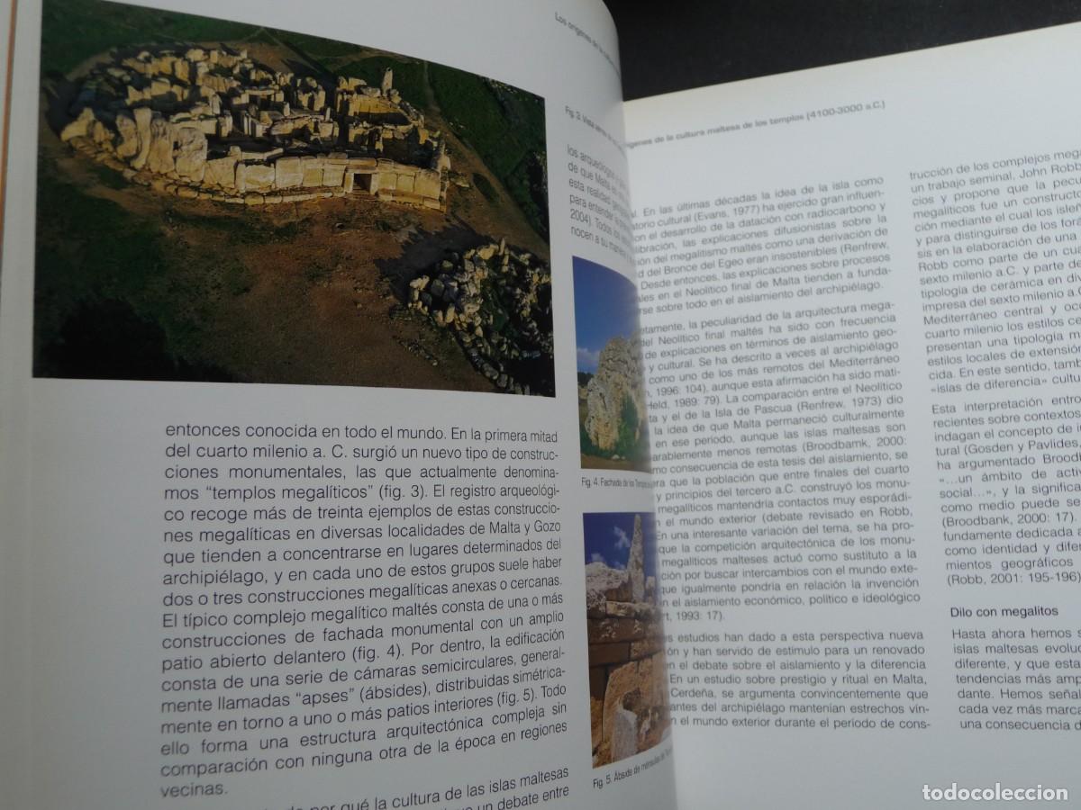 Libros de segunda mano: MALTA, PREHISTORIA Y TEMPLOS. - Foto 4