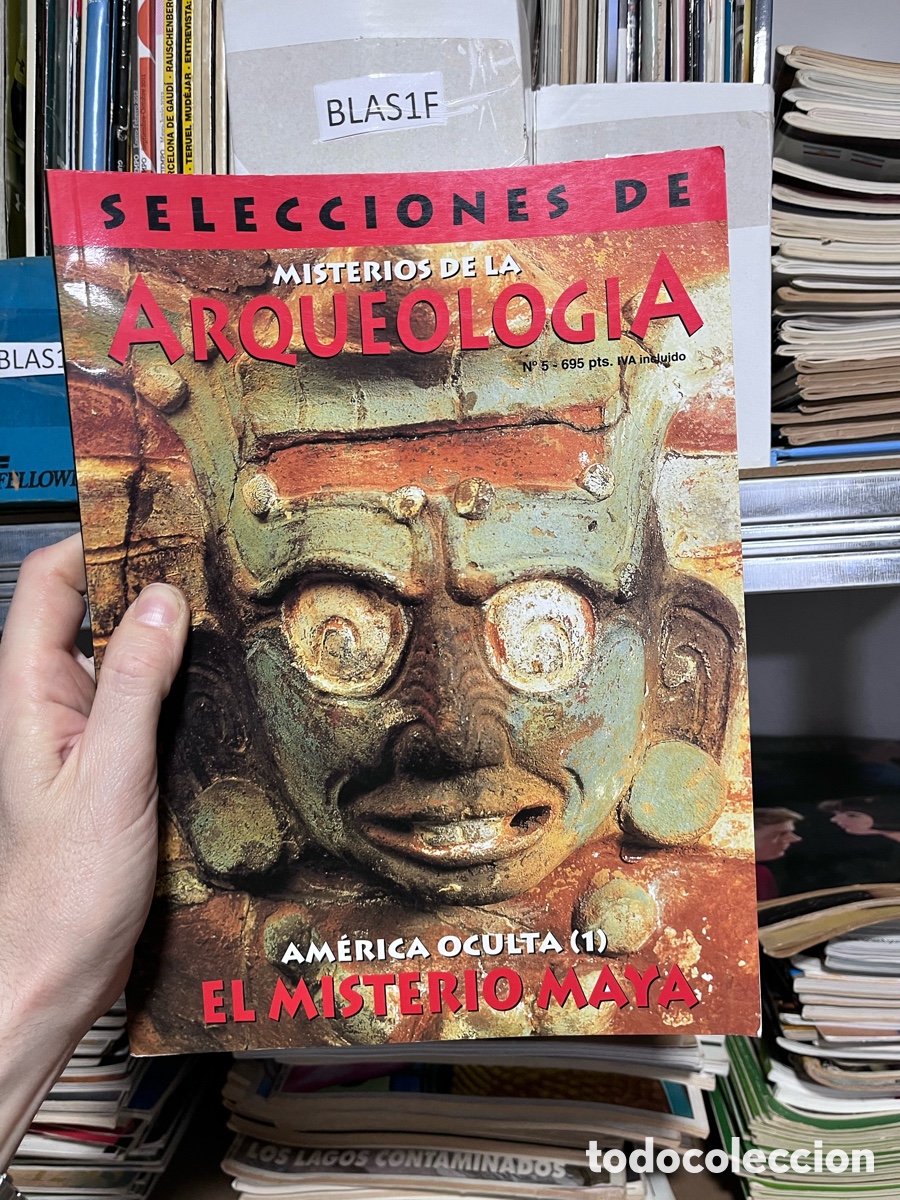Libros de segunda mano: BLAS1F - Selecciones de Misterios de la Arqueolog&iacute;a n&ordm; 5: Am&eacute;rica oculta (1), El misterio maya,