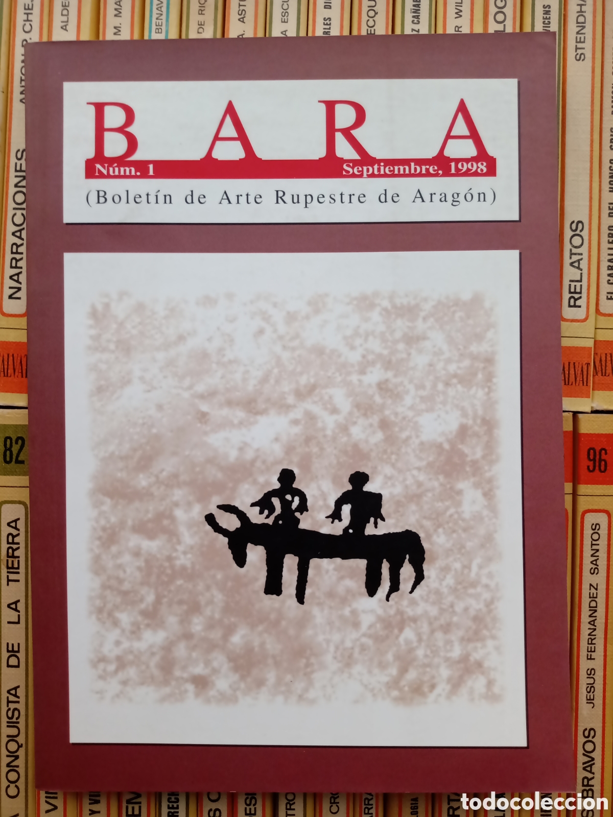 Libros de segunda mano: BARA Bolet&iacute;n de Arte Rupestre de Arag&oacute;n) N&uacute;m 1 1998
