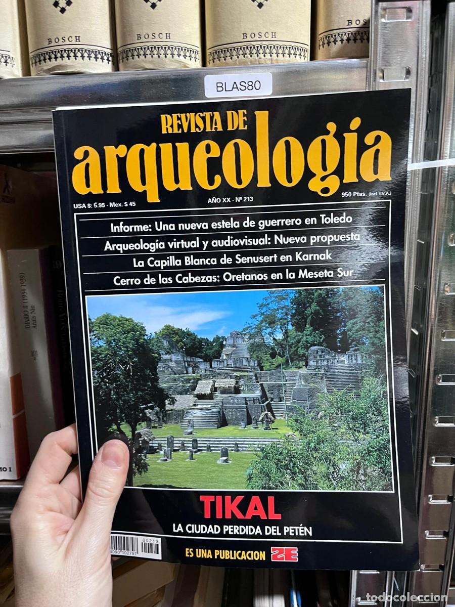 Libros de segunda mano: BLAS80 &ndash; Revista de Arqueolog&iacute;a, A&ntilde;o XX, n&ordm; 213. Tikal. La ciudad perdida del Pet&eacute;n.