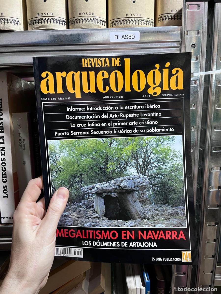 Libros de segunda mano: BLAS80 &ndash; Revista de Arqueolog&iacute;a n&ordm; 218 &mdash; Megalitismo en Navarra: Los d&oacute;lmenes de Artajona; Introducc