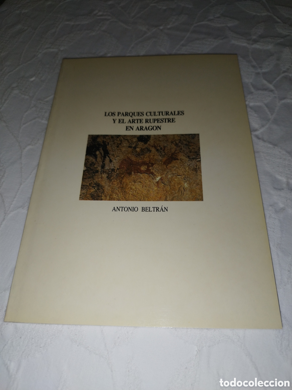 Libros de segunda mano: LOS PARQUES CULTURALES Y EL ARTE RUPESTRE EN ARAGON.- ANTONIO BELTRAN. DGA 1989 PRIMERA EDICION