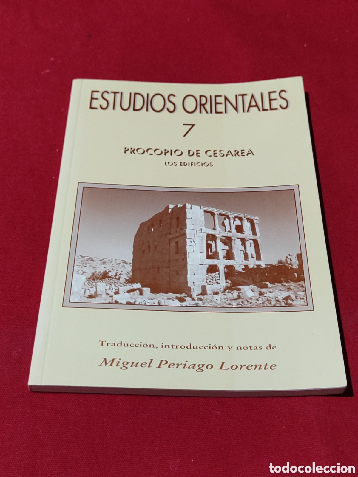 Libros de segunda mano: Estudios orientales siete procopio de ces&aacute;rea los edificios Miguel periago Lorente