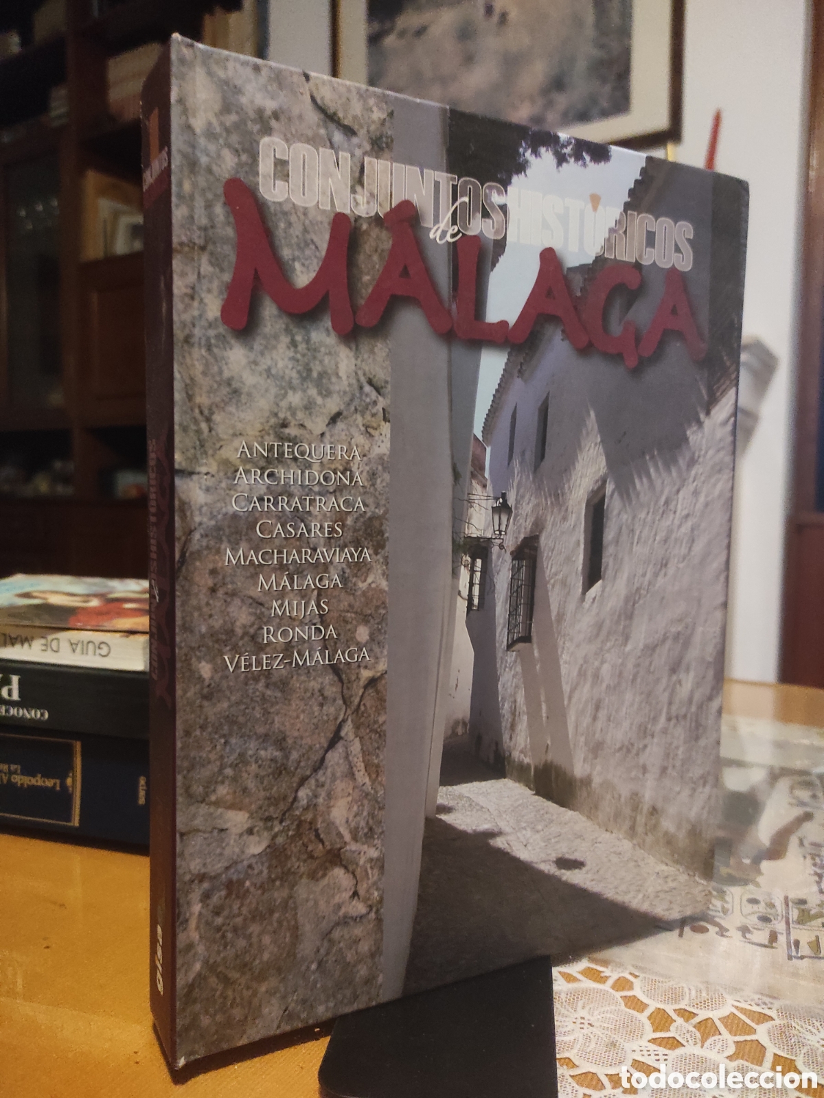 Libros de segunda mano: Conjuntos hist&oacute;ricos de M&aacute;laga: Antequera, Archidona, Carratraca, Patrimonio natural e historico