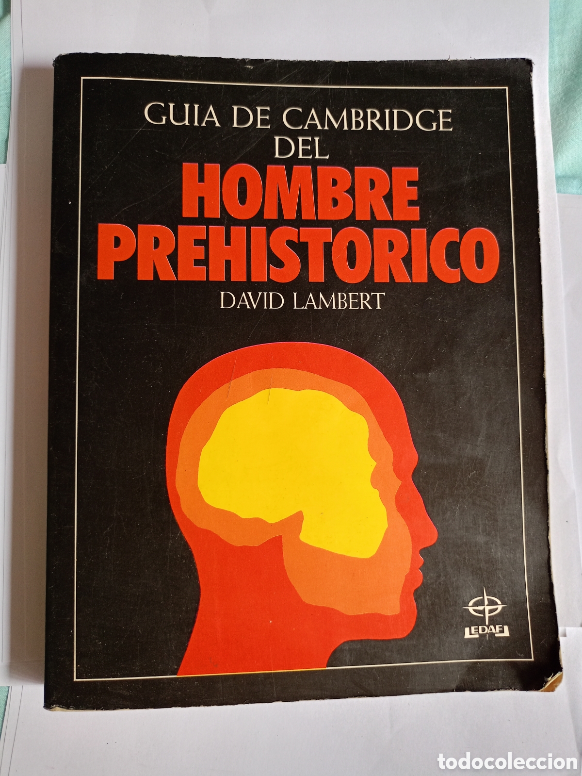 Libros de segunda mano: LAMBERT : GU&Iacute;A DE CAMBRIDGE DEL HOMBRE PREHIST&Oacute;RICO (EDAF, 1998) MUY ILUSTRADO