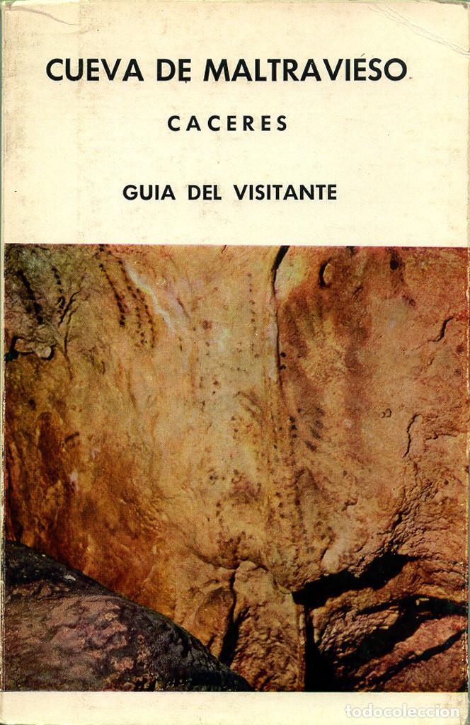 Libros de segunda mano: LAS PINTURAS RUPESTRES DE LA CUEVA DE MALTRAVIESO. CACERES -