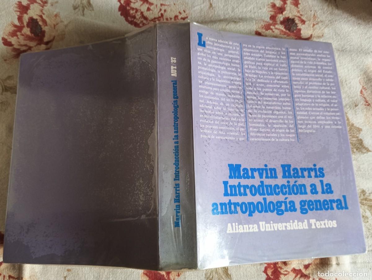 Libros de segunda mano: INTRODUCCI&Oacute;N A LA ANTROPOLOG&Iacute;A GENERAL.-MARVIN HARRIS. - Foto 2