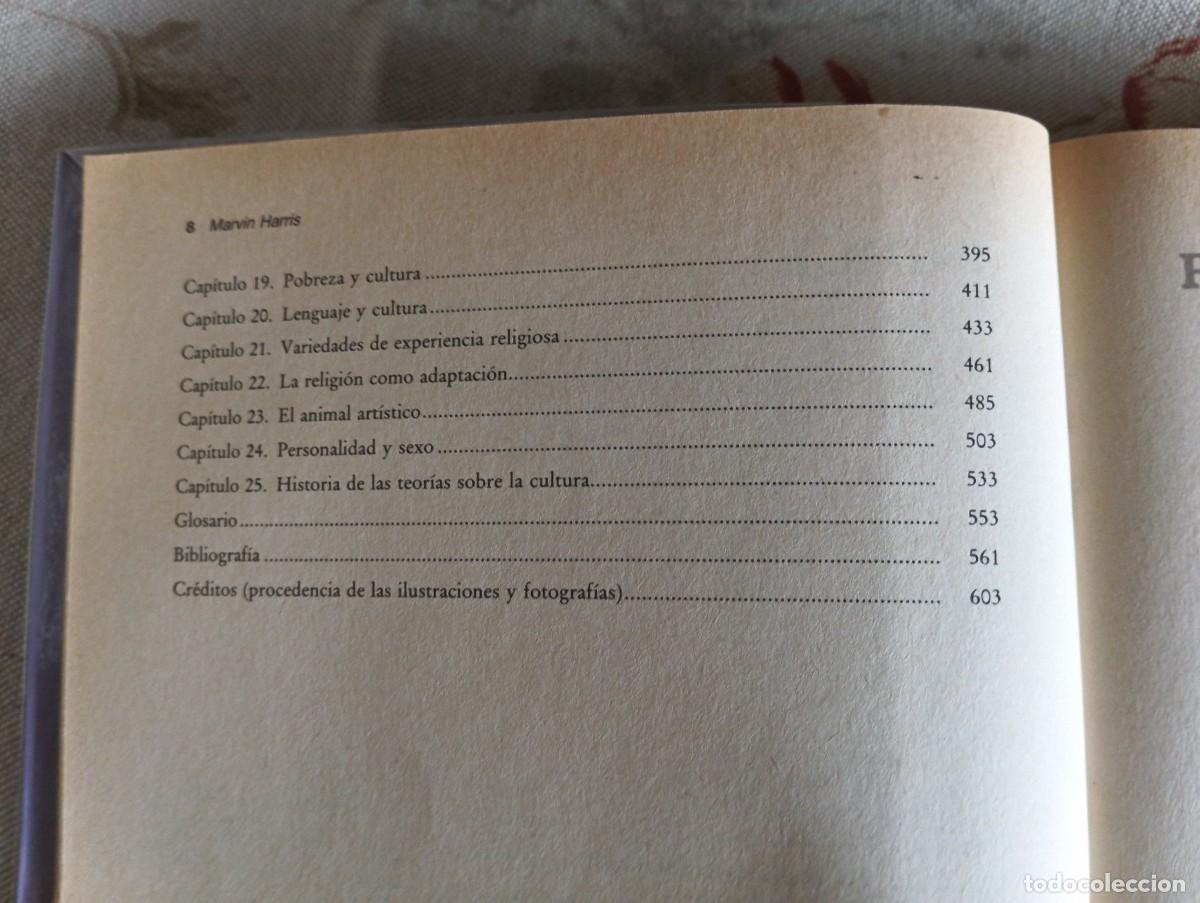 Libros de segunda mano: INTRODUCCI&Oacute;N A LA ANTROPOLOG&Iacute;A GENERAL.-MARVIN HARRIS. - Foto 5